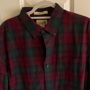 LL Bean Slightly Fitted Flannel
